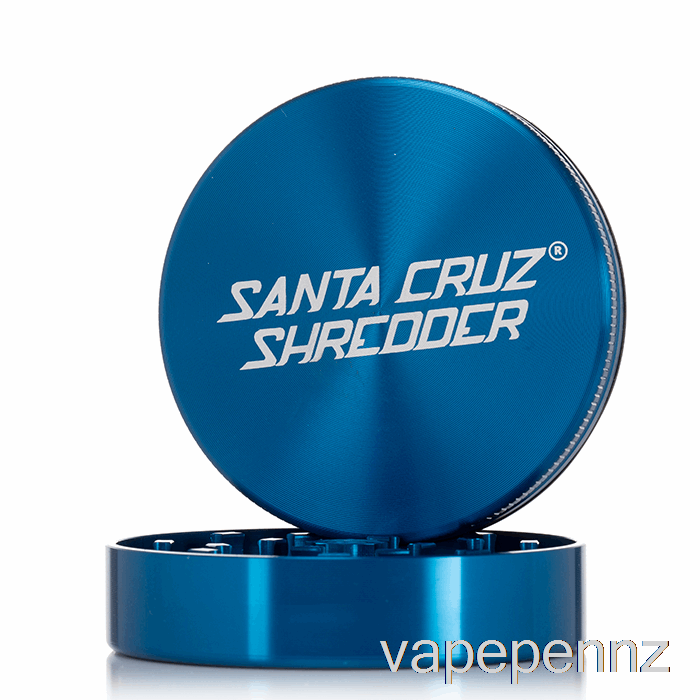 Santa Cruz Shredder 2.75inch Large 2-Piece Grinder Blue (70mm) VAPE NZ